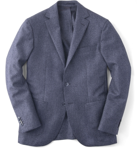 Grey Flannel Genova Jacket by Proper Cloth
