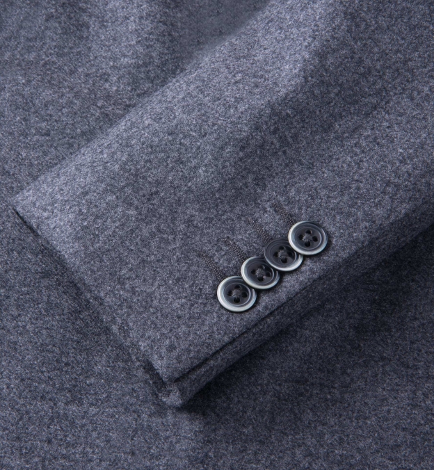Grey Flannel Genova Jacket by Proper Cloth