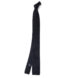 Black Silk Knit Tie Product Thumbnail 2