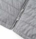 Brera Light Grey Merino Wool Zip Vest Product Thumbnail 3