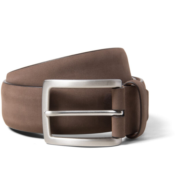 brown cloth belt