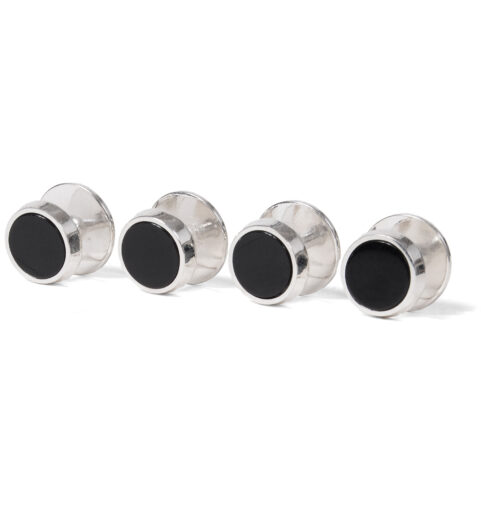 Suggested Item: Steel and Onyx Tuxedo Studs