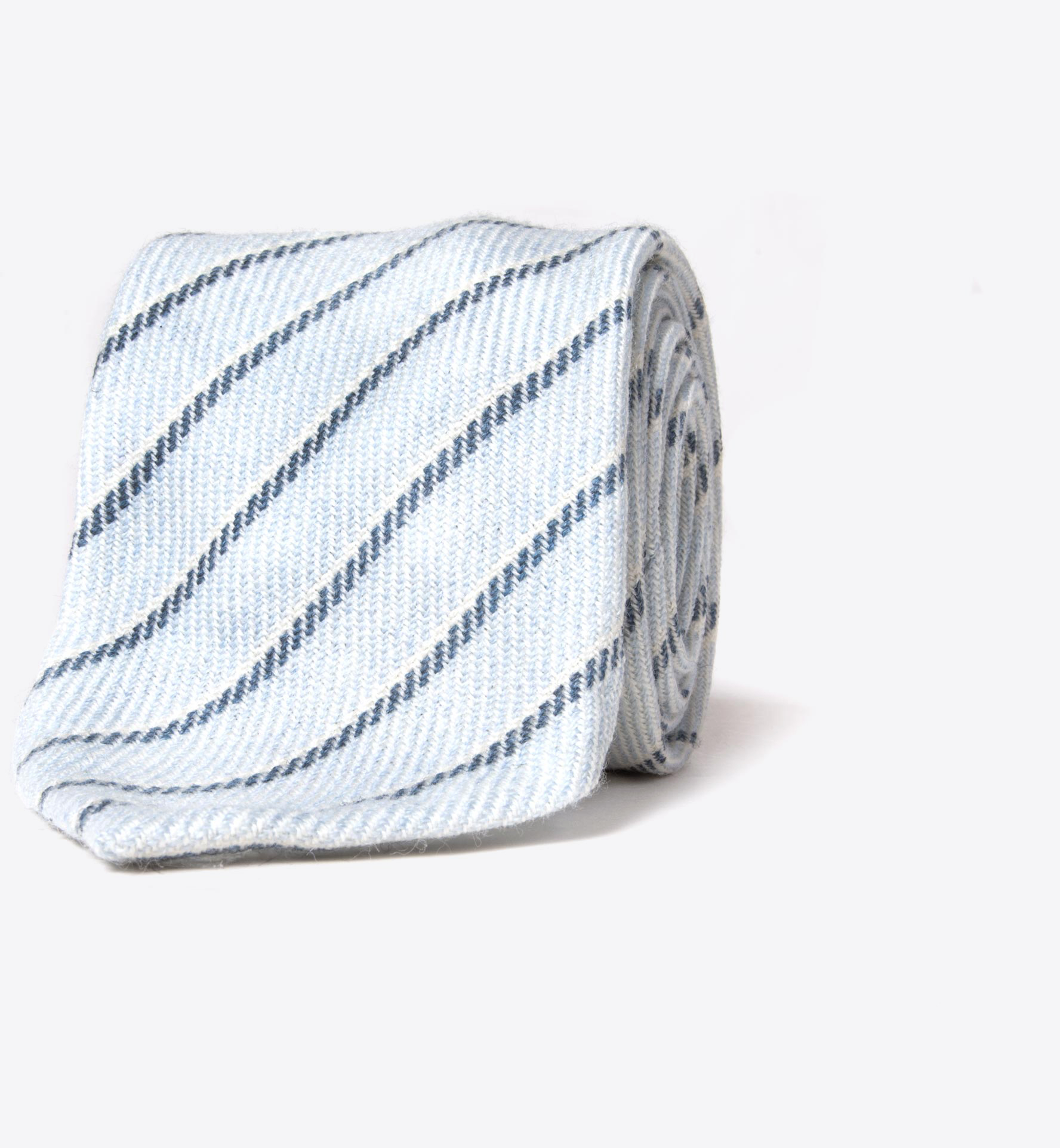 light blue wool tie