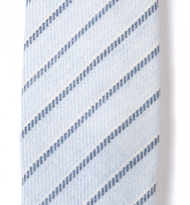 light blue wool tie