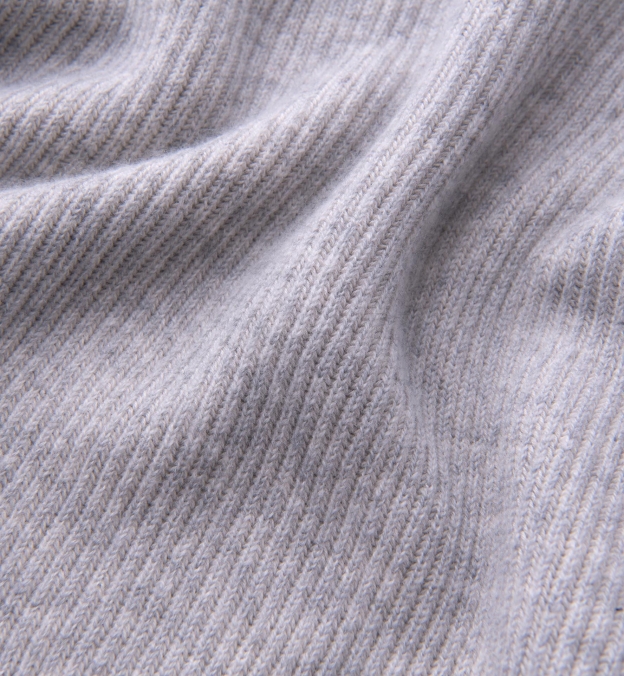 Wheat Cotton and Cashmere Crewneck by Proper Cloth