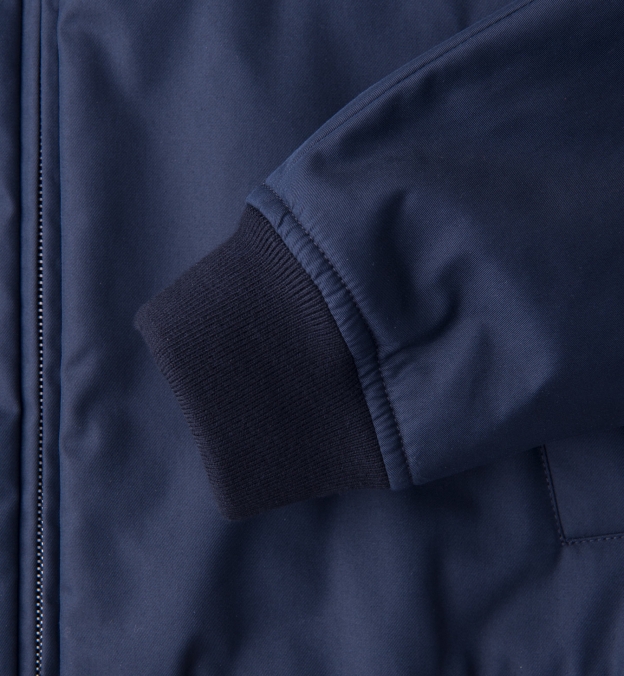 Wythe Cotton and Nylon Bomber Jacket by Proper Cloth