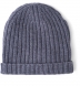 Grey Wool and Cashmere Italian Knit Hat Product Thumbnail 1