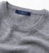 Zoom Thumb Image 3 of Light Grey Melange Merino Crewneck Sweater