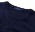 Navy Merino Crewneck Sweater Product Thumbnail 4