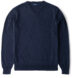 Slate Blue Merino V-Neck Sweater Product Thumbnail 1