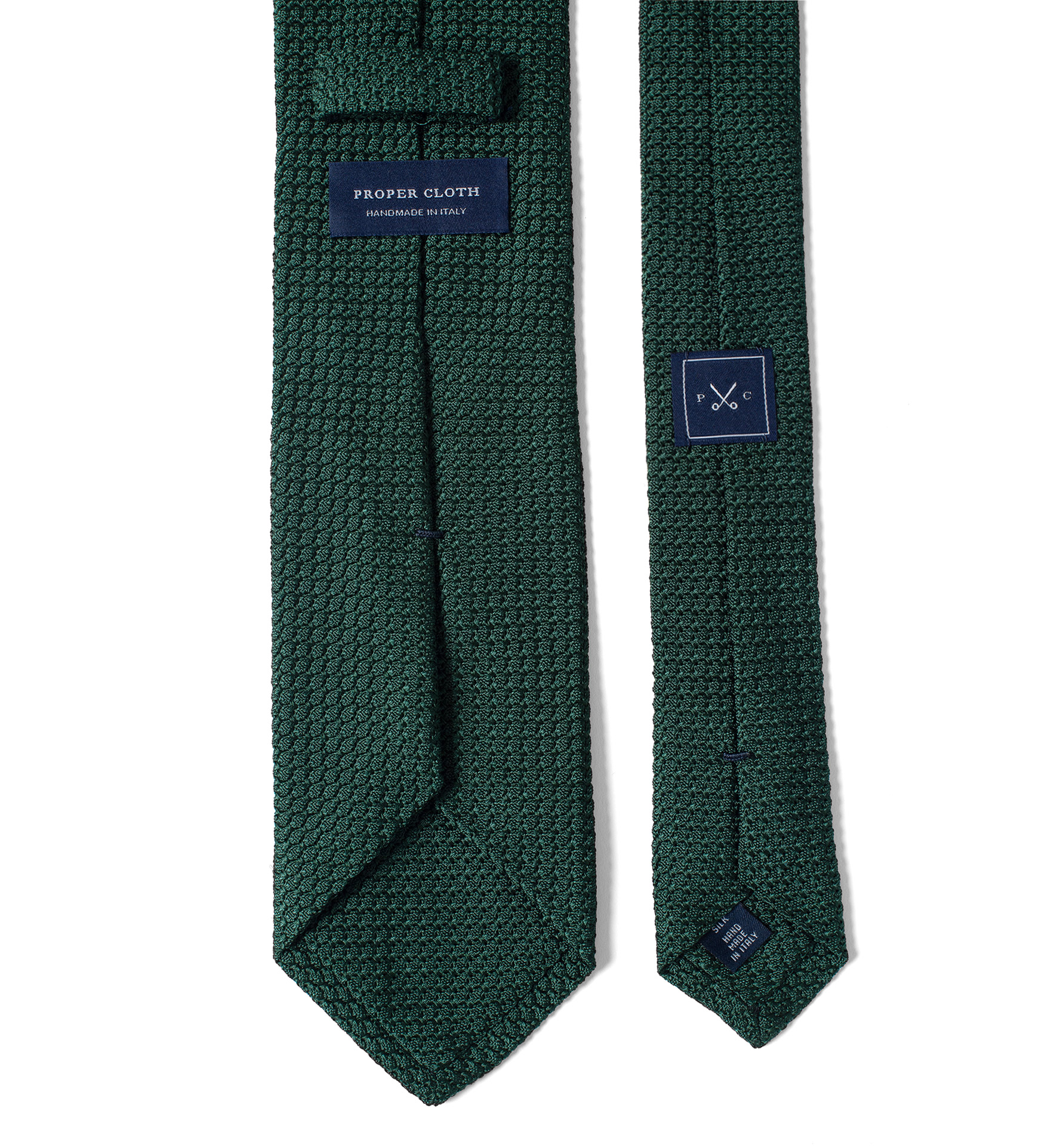 Forest Silk Grenadine Tie by Proper Cloth