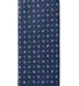 Zoom Thumb Image 3 of Navy and Light Blue Small Paisley Print Silk Tie