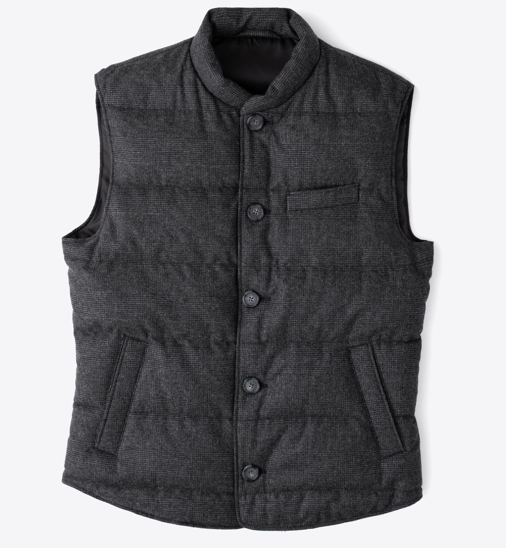 Glen Plaid Vest