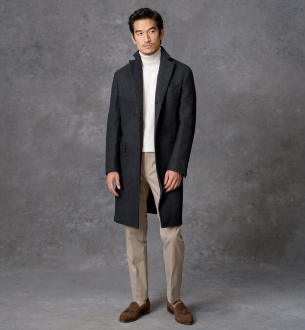 unstructured overcoat