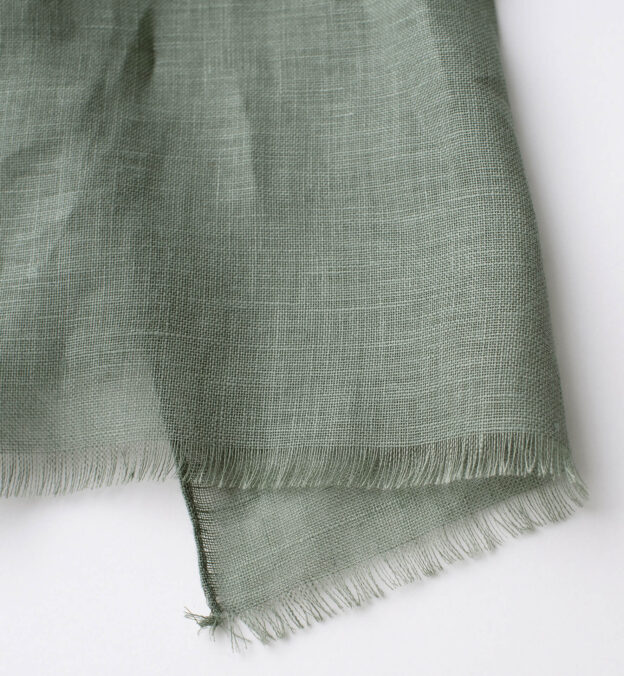 Sage Linen Scarf By Proper Cloth