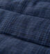 Brera Navy Glen Plaid Cotton and Linen Zip Vest Product Thumbnail 6