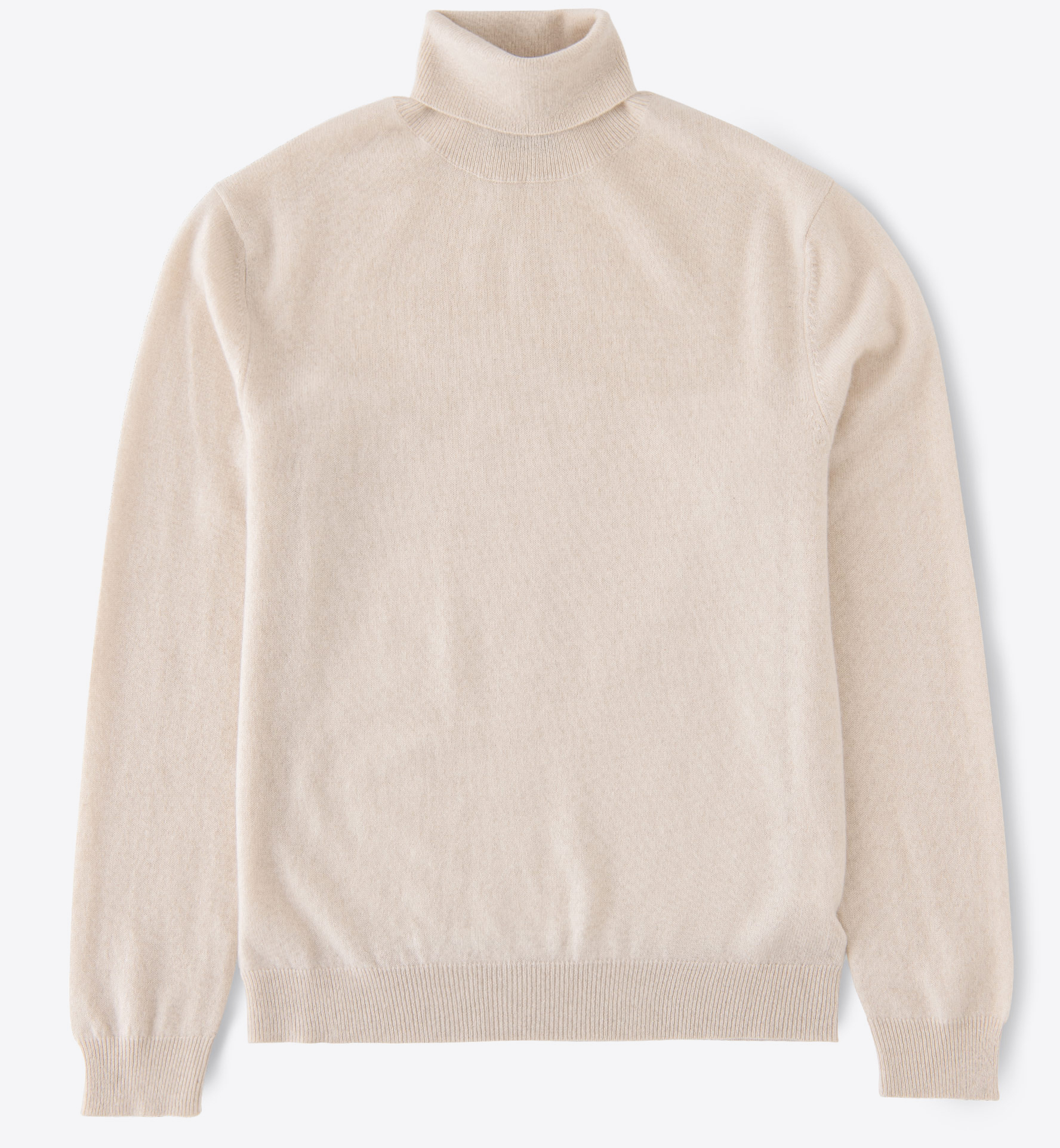 cream cashmere turtleneck sweater