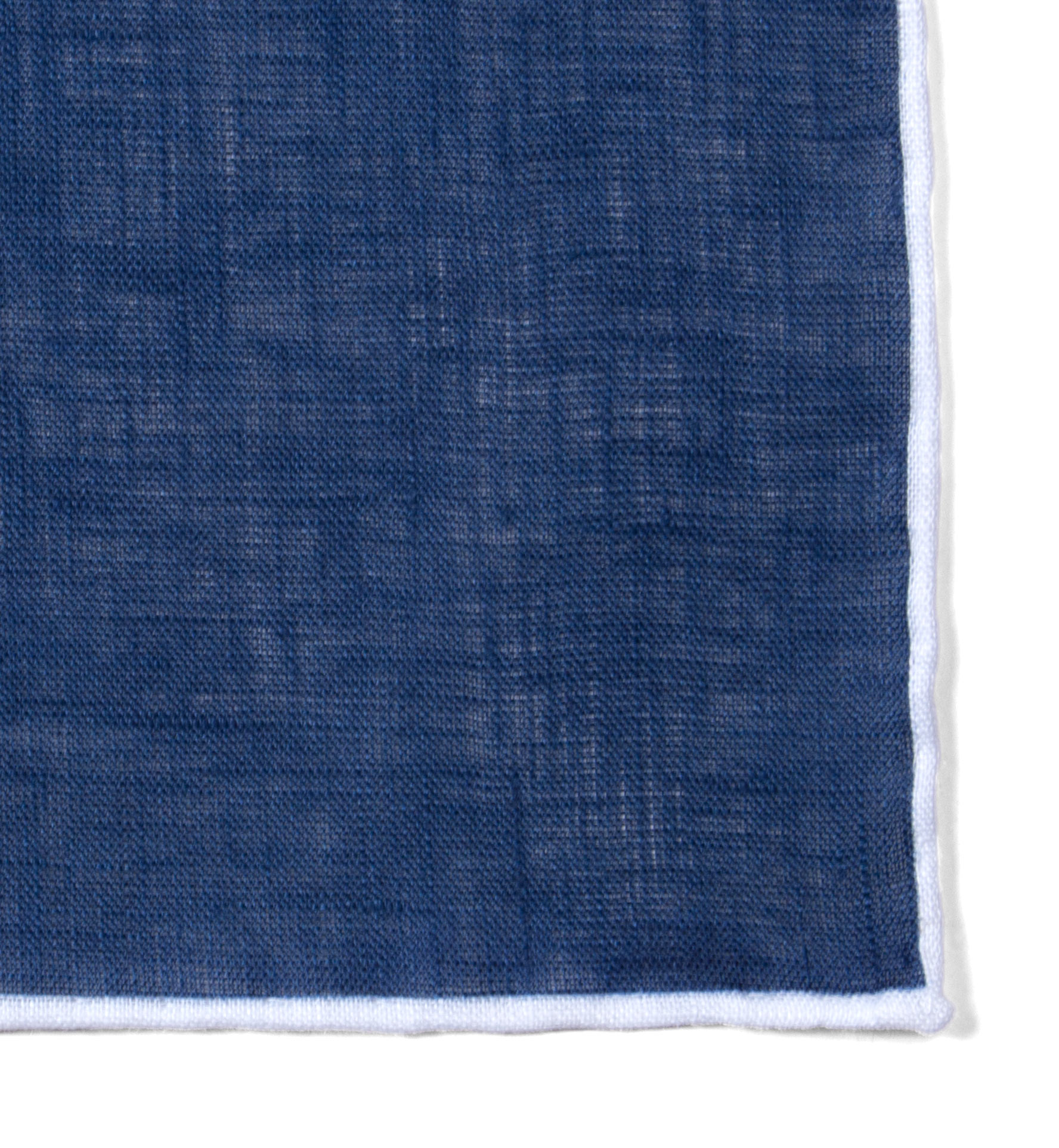 Navy Linen Pocket Square by Proper Cloth