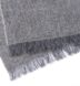 Light Grey Cashmere Herringbone Scarf Product Thumbnail 2