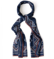 Suggested Item: Navy Southwest Lightweight Wool Scarf