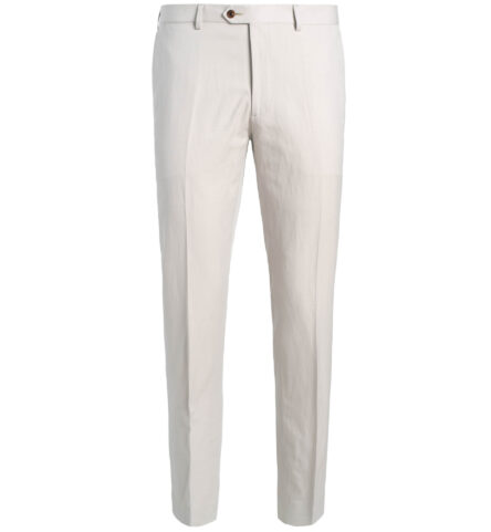 Thumb Photo of Stone Cotton and Linen Dress Pant