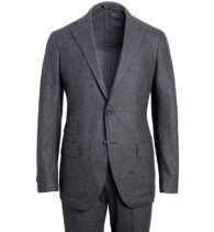 Suggested Item: Allen Grey Wool Flannel Suit