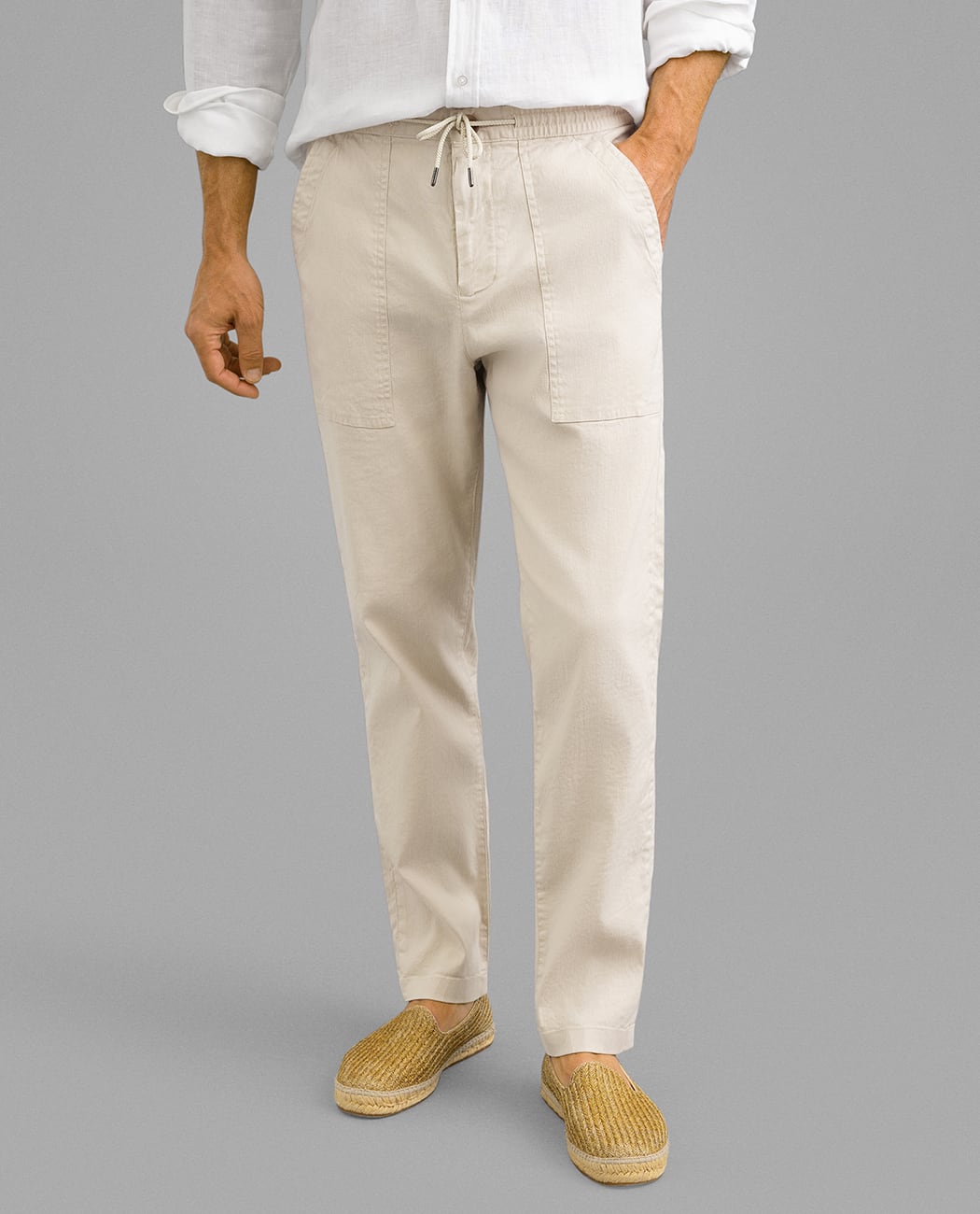 002 Dress Trousers (HS)COLOR：Sand Beige | kensysgas.com