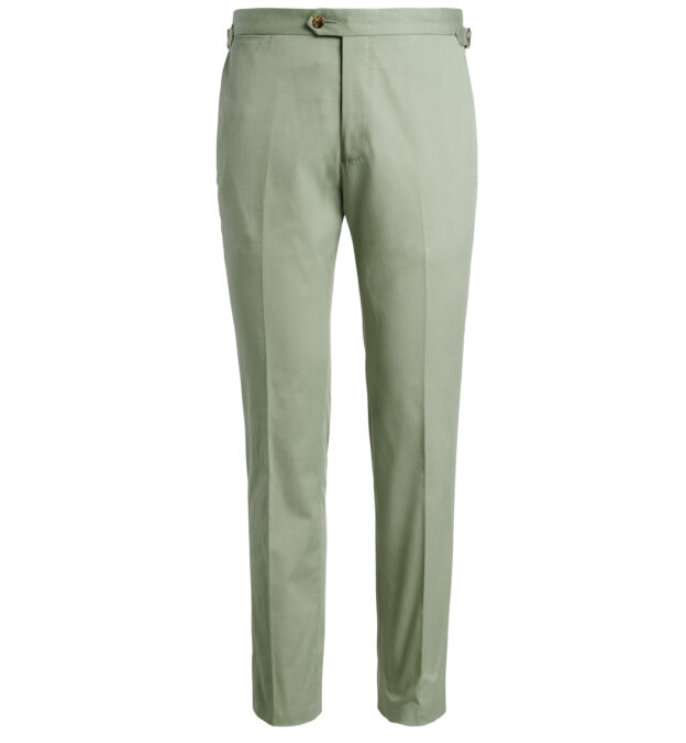 Sage Stretch Cotton Dress Pant - Custom Fit Tailored Clothing