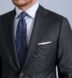Zoom Thumb Image 4 of Allen VBC Charcoal S110s Wool Suit