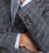 Zoom Thumb Image 6 of Bedford Grey Plaid Donegal Wool and Silk Jacket
