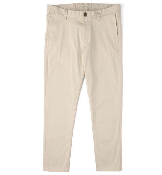NEW MEN'S TRAVEL CHINOS TROUSERS MARKS & SPENCER NATURAL ITALIAN WOVEN COTTON