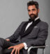 Zoom Thumb Image 3 of Mayfair Grey Wool Flannel Shawl Tuxedo