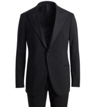Suggested Item: Mayfair Black Stretch Wool Tuxedo