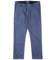 Suggested Item: Venezia Faded Royal Stretch Cotton and Linen Herringbone Chino