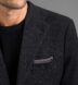 Zoom Thumb Image 4 of Bedford Charcoal Wool Blend Waffle Knit Jacket