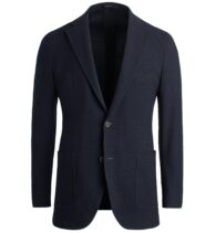 Suggested Item: Waverly Navy Textured Stretch Wool Jacket