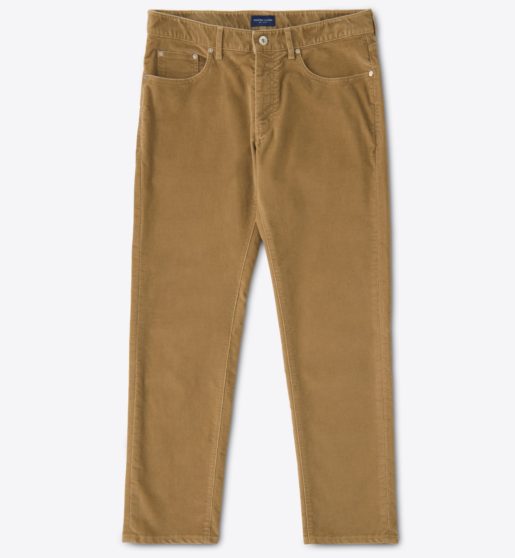 Firenze Hazel Stretch Textured Moleskin 5 Pocket Custom Fit Pants