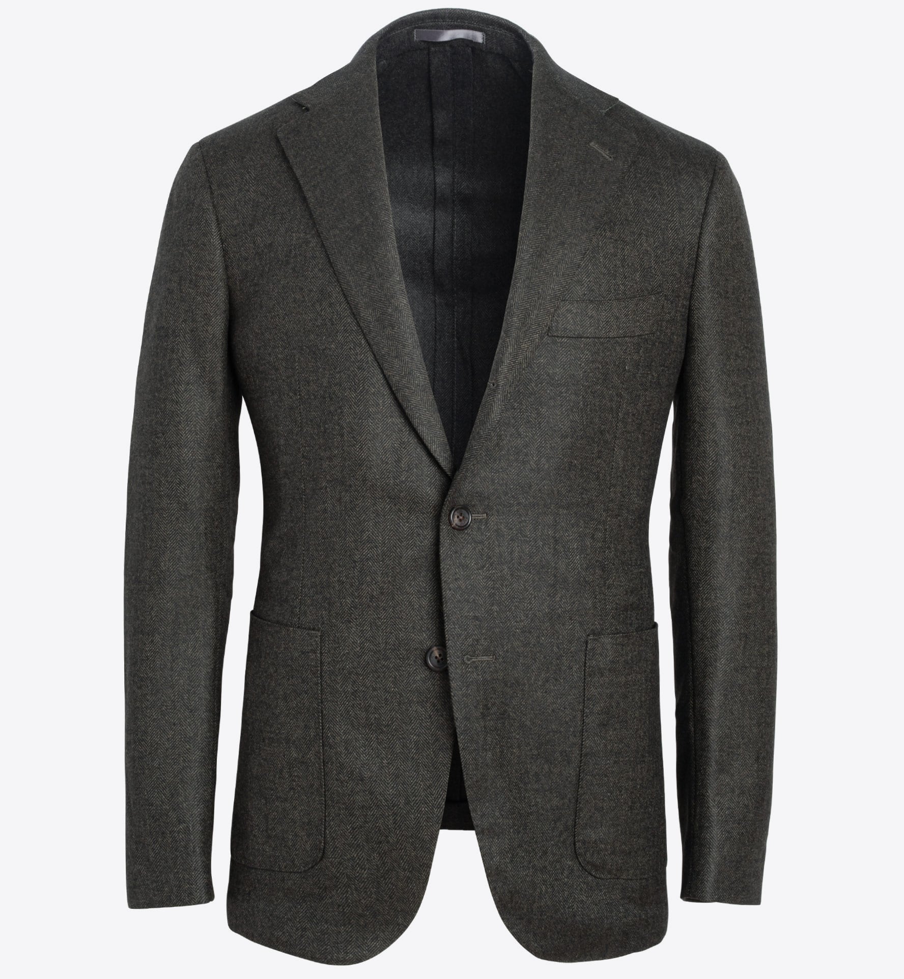 Bedford Pine Wool Herringbone Jacket - Custom Fit Tailored Clothing