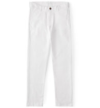 Suggested Item: Bowery White Stretch Heavy Cotton Chino
