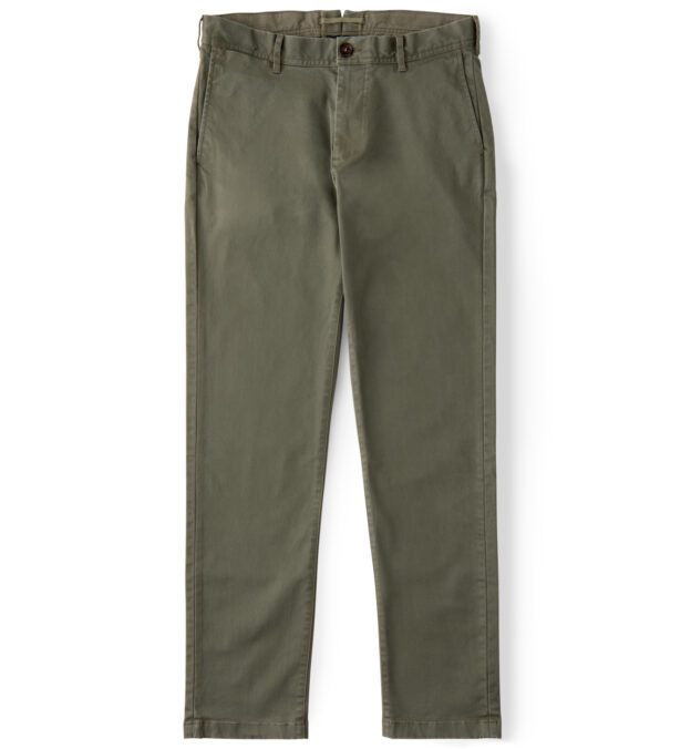 Bowery Sage Stretch Heavy Cotton Chino - Custom Fit Pants