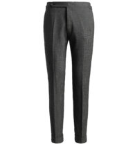 Suggested Item: Allen Grey Stretch Wool Textured Weave Dress Pant