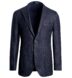 Zoom Thumb Image 1 of Waverly Navy Glen Plaid Wool and Linen Jacket