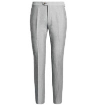 Suggested Item: Allen Light Grey Linen Wool and Silk Dress Pant