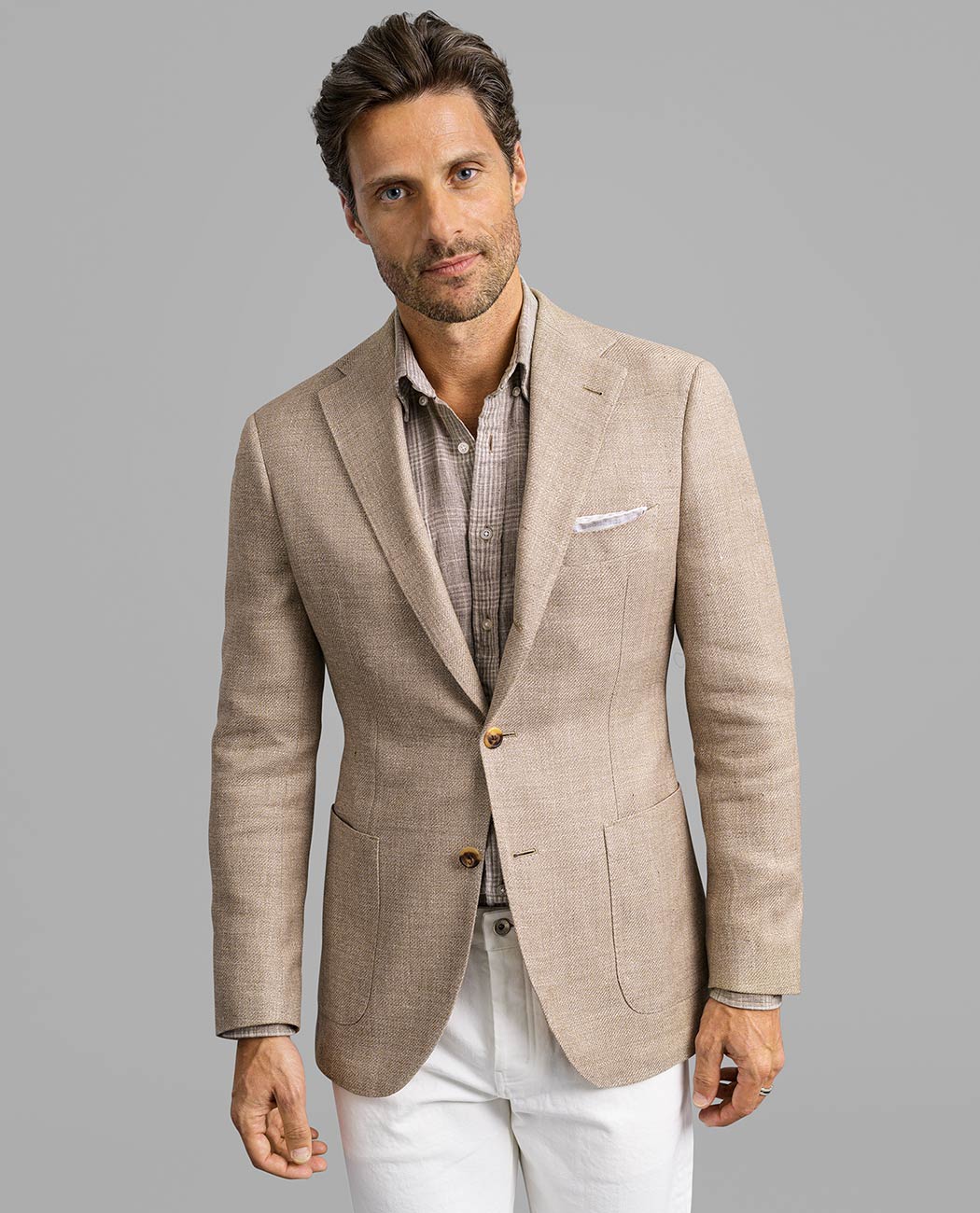 mens canvas sport coat