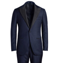 Suggested Item: Mayfair Navy Wool Tuxedo