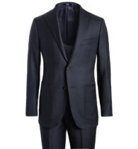 Suggested Item: Bedford Dark Navy Wool Plain Weave Suit
