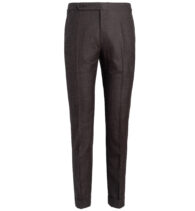 Suggested Item: Allen Chocolate Wool Silk and Linen Dress Pant