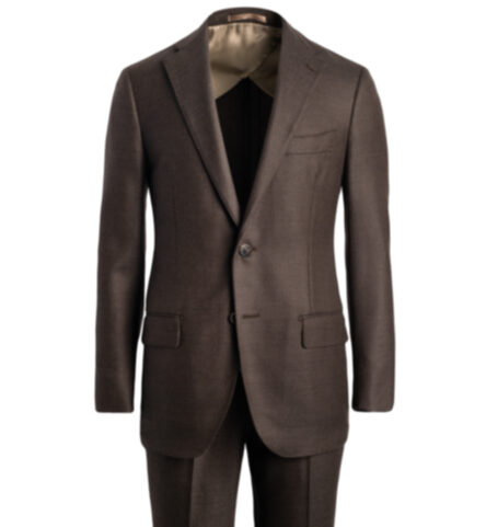 Reda Grey Wool Flannel Allen Suit - Custom Fit Tailored Clothing