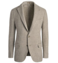 Suggested Item: Waverly Beige Glen Plaid Lambswool Jacket
