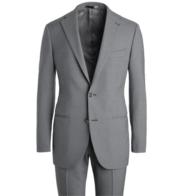 grey fresco suit